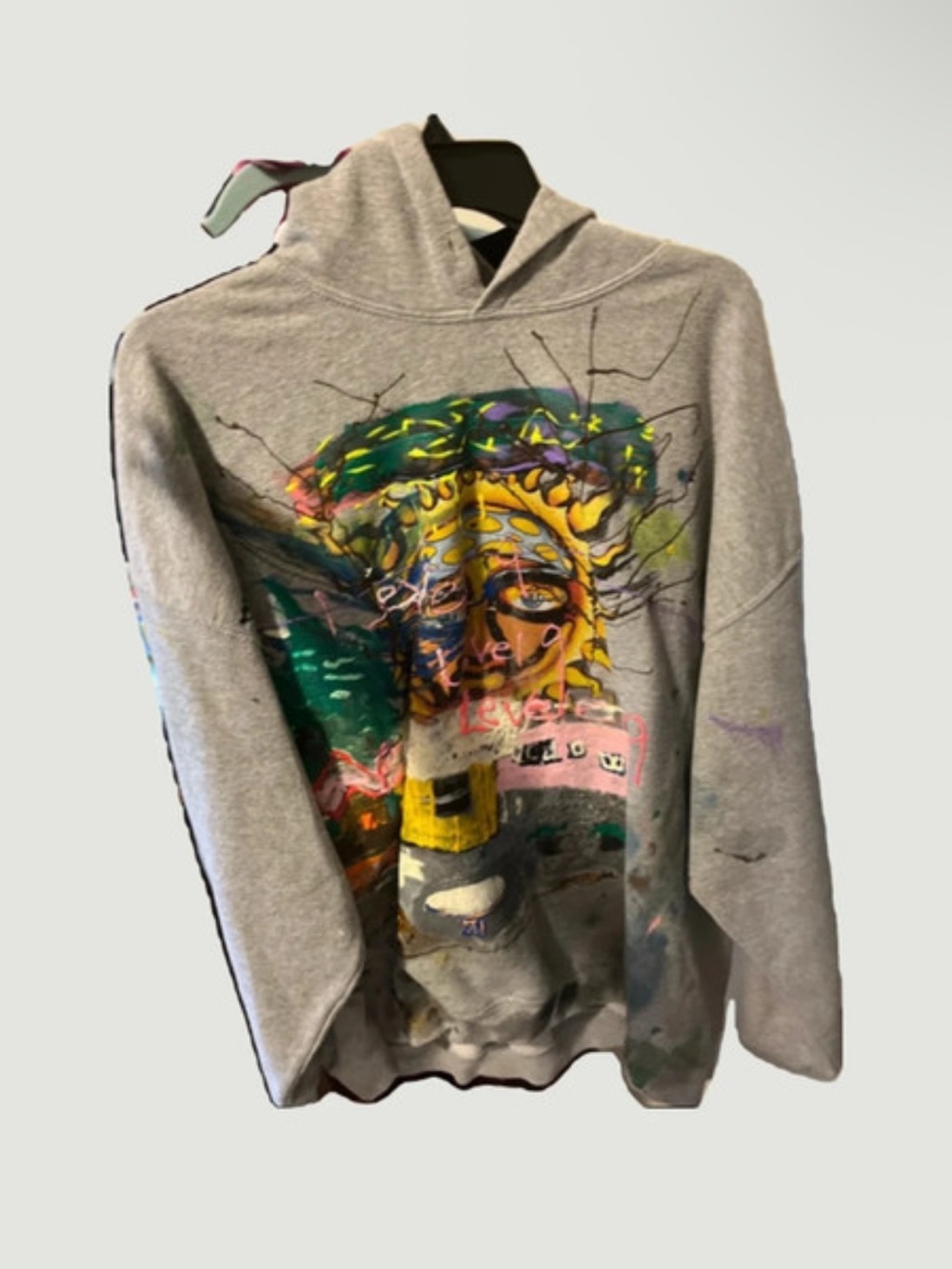 Sublime Brand ‘Level 9 Suburbia’ backrooms painted hoodie by Sara